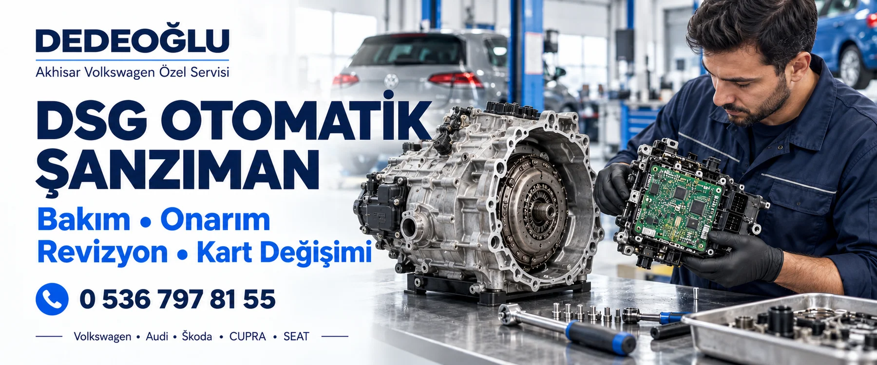 Dedeoğlu DSG otomatik şanzıman bakım ve onarım